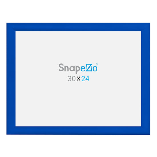 Load image into Gallery viewer, 24x30 Blue SnapeZo® Snap Frame - 1.2&amp;quot; Profile
