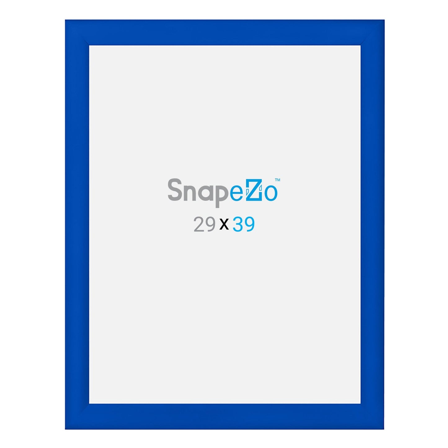 Load image into Gallery viewer, 29x39 Blue SnapeZo® Snap Frame - 1.2&amp;quot; Profile
