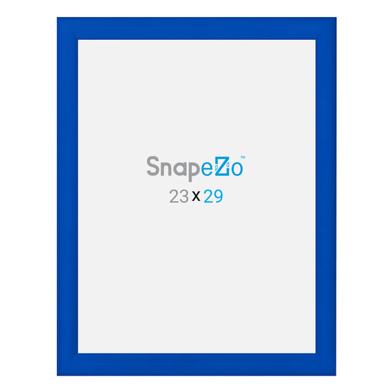 Load image into Gallery viewer, 23x29 Blue SnapeZo® Snap Frame - 1.2&amp;quot; Profile
