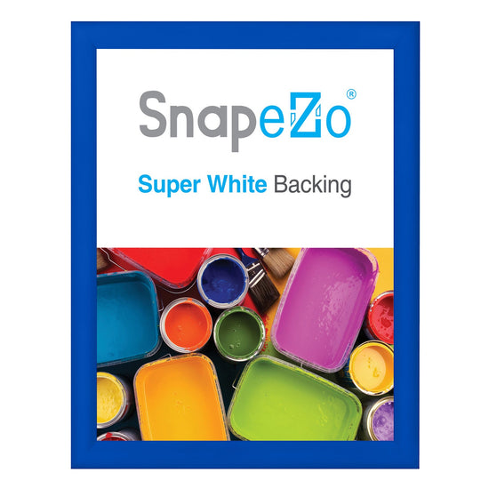 Load image into Gallery viewer, 23x29 Blue SnapeZo® Snap Frame - 1.2&amp;quot; Profile
