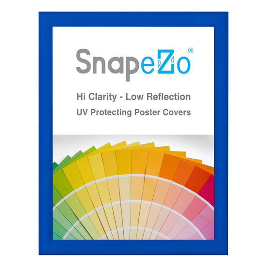 30x40 Blue SnapeZo® Snap Frame - 1.2" Profile
