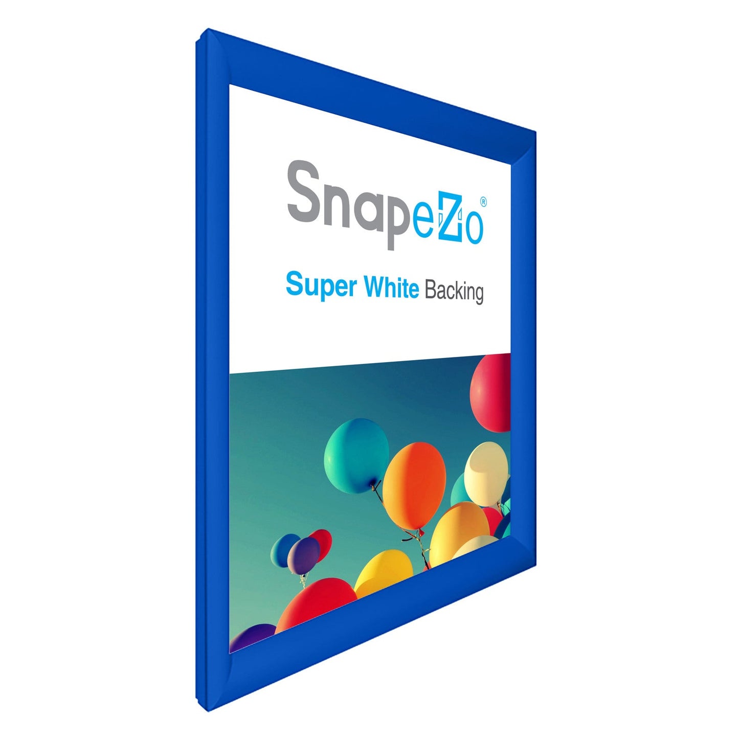 Load image into Gallery viewer, 26x34 Blue SnapeZo® Snap Frame - 1.2&amp;quot; Profile
