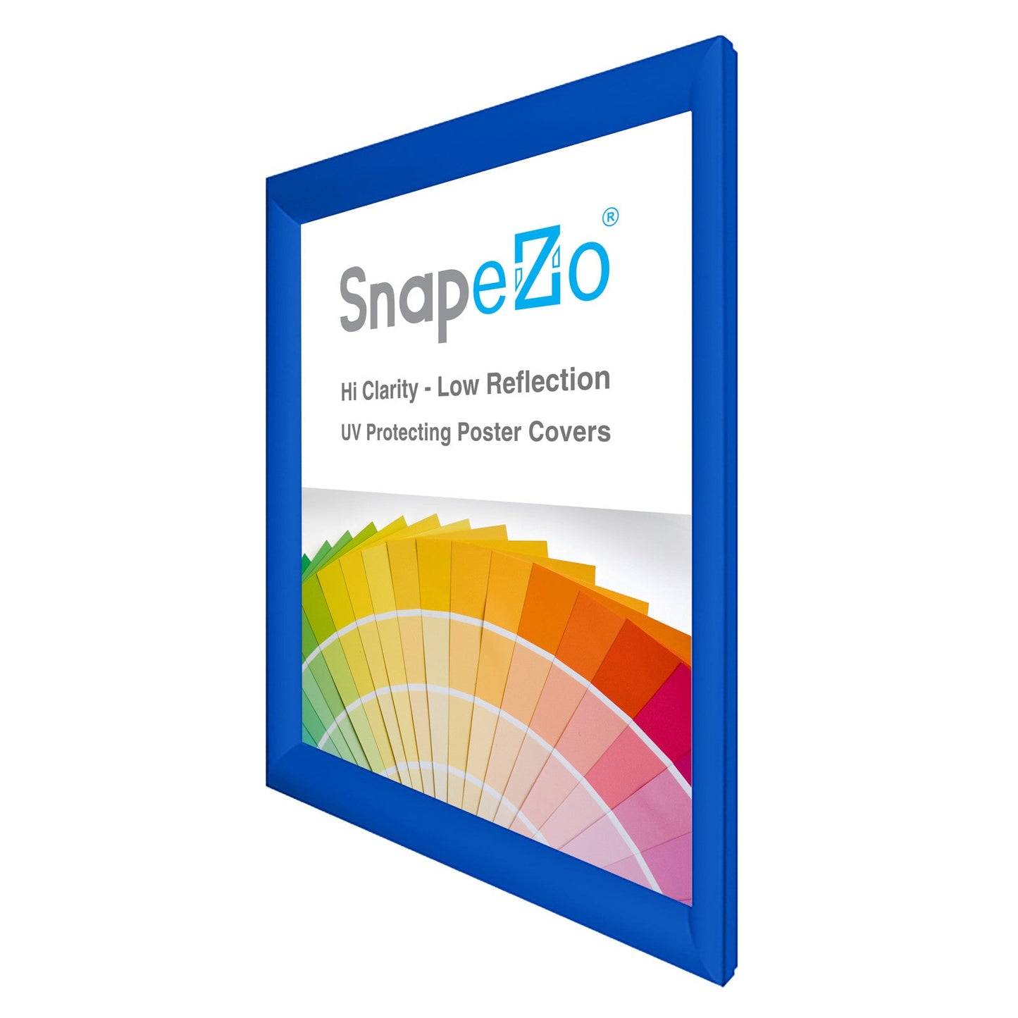 24x32 Blue SnapeZo® Snap Frame - 1.2" Profile