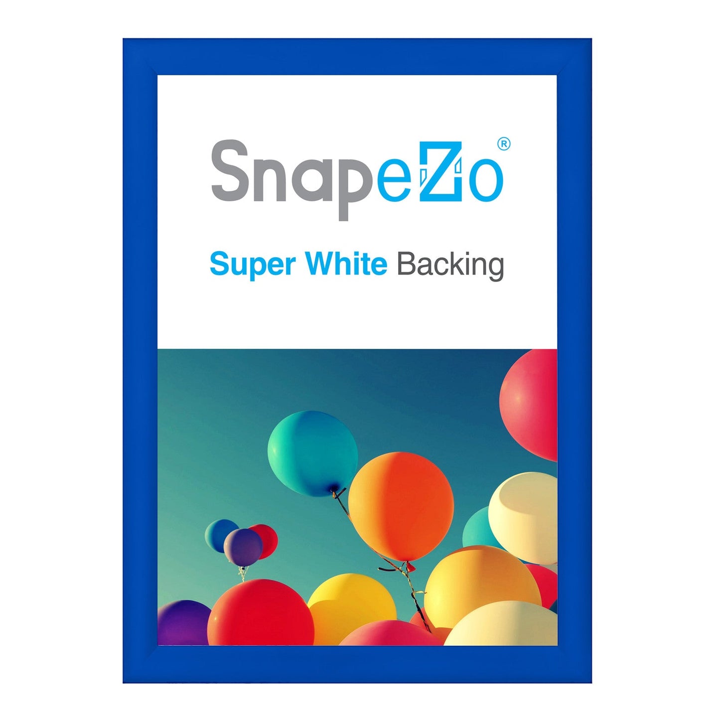 22x30 Blue SnapeZo® Snap Frame - 1.2" Profile