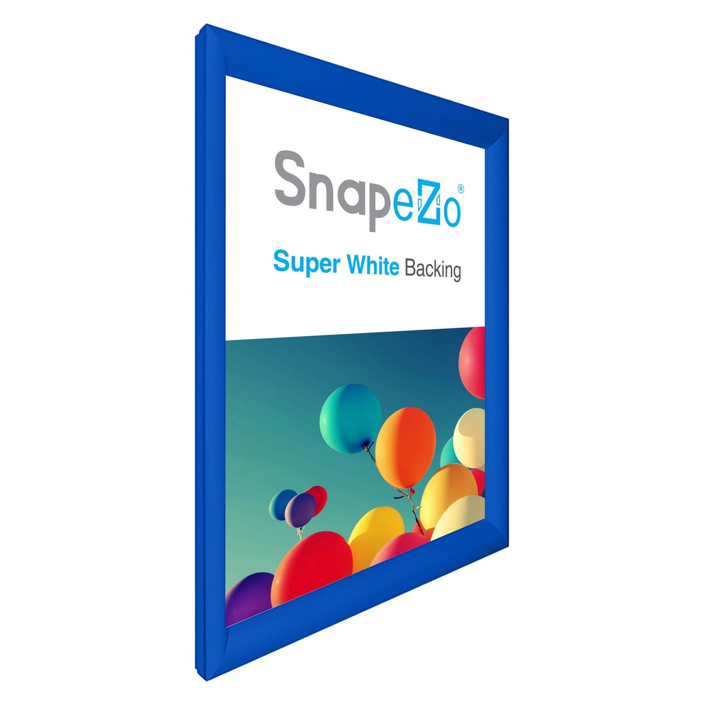 29x40 Blue SnapeZo® Snap Frame - 1.2" Profile