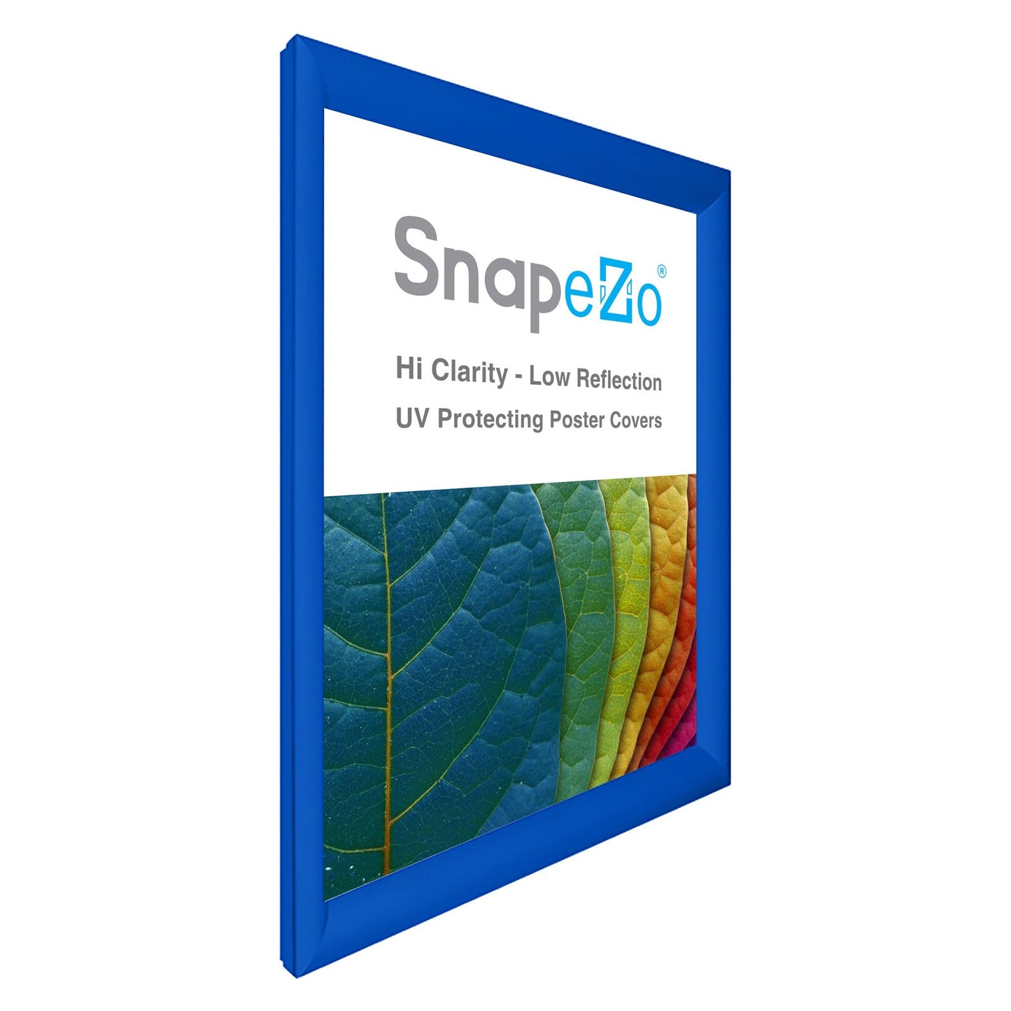Load image into Gallery viewer, 27x39 Blue SnapeZo® Snap Frame - 1.2&amp;quot; Profile
