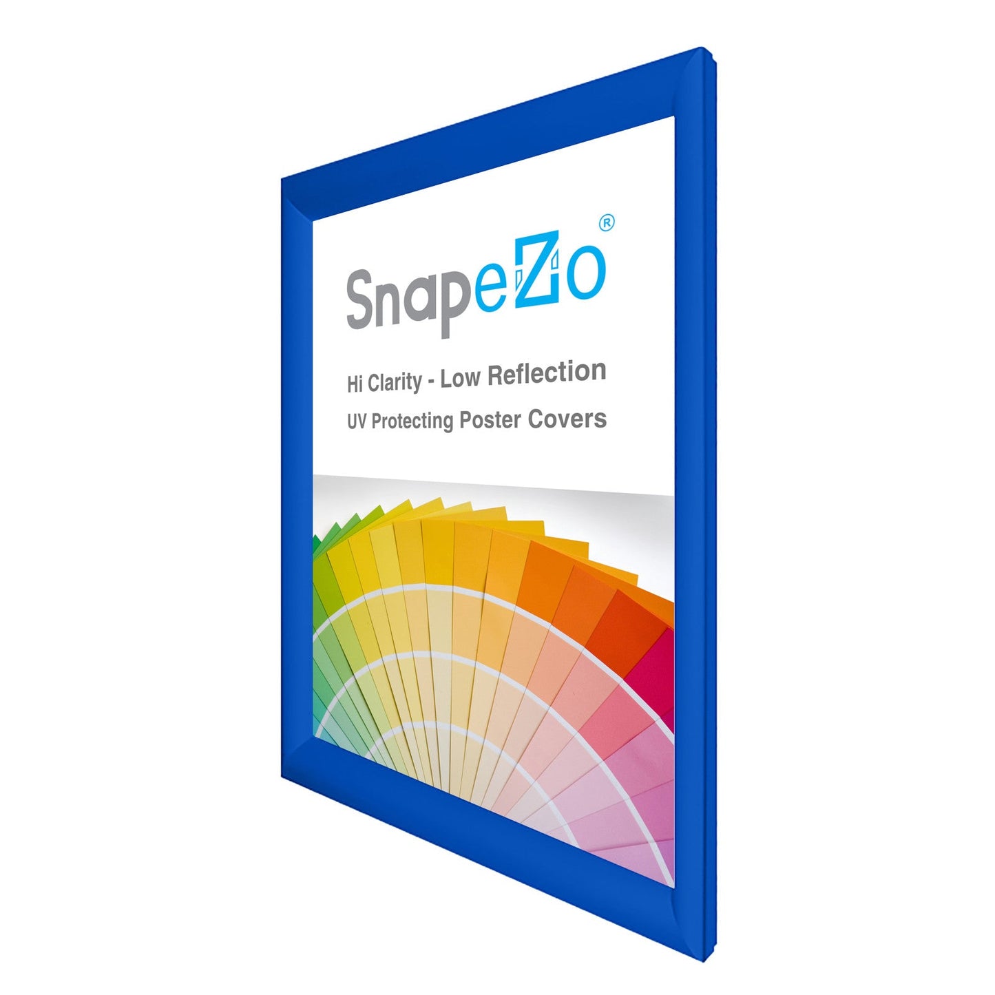 29x40 Blue SnapeZo® Snap Frame - 1.2" Profile