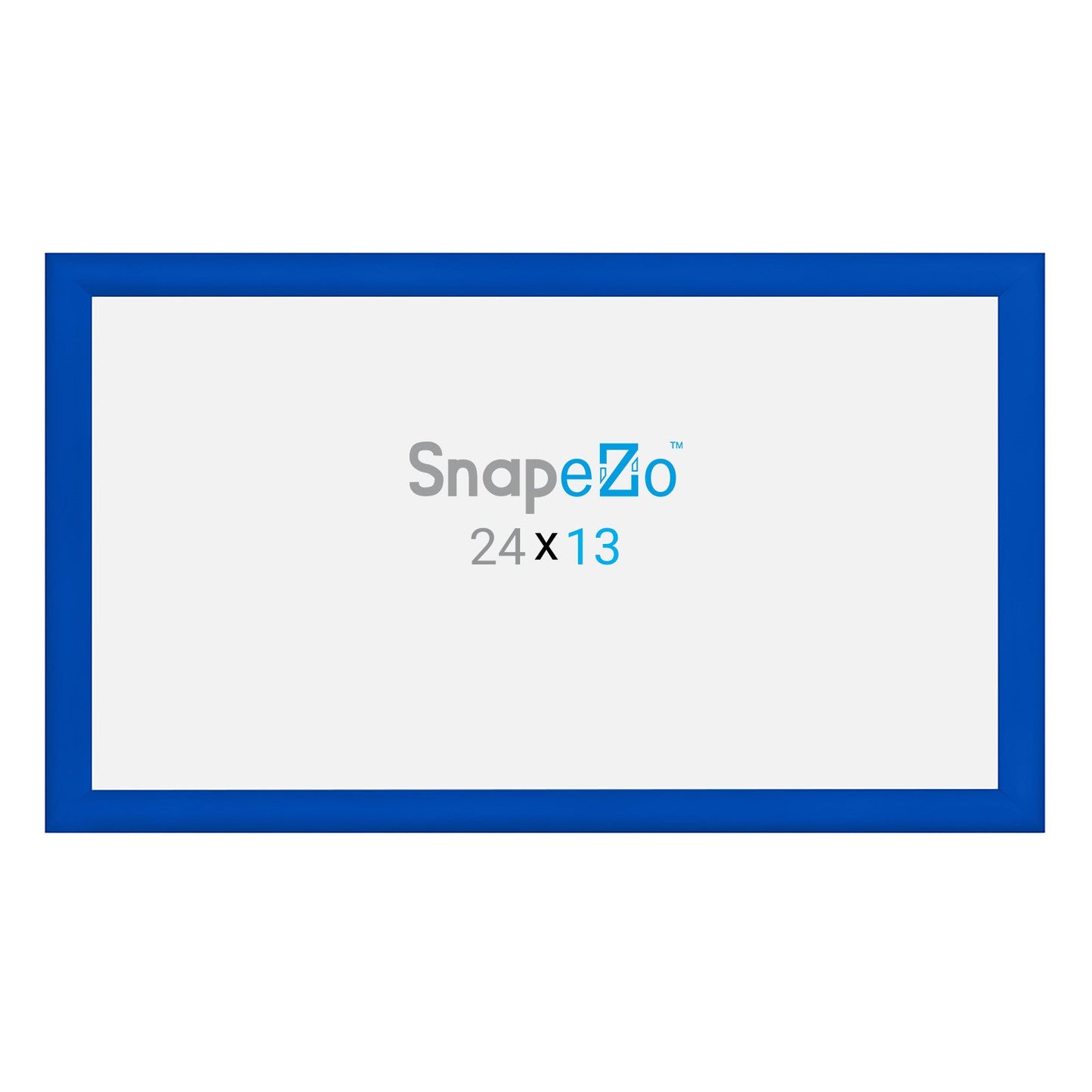 13x24 Blue SnapeZo® Snap Frame - 1.2" Profile