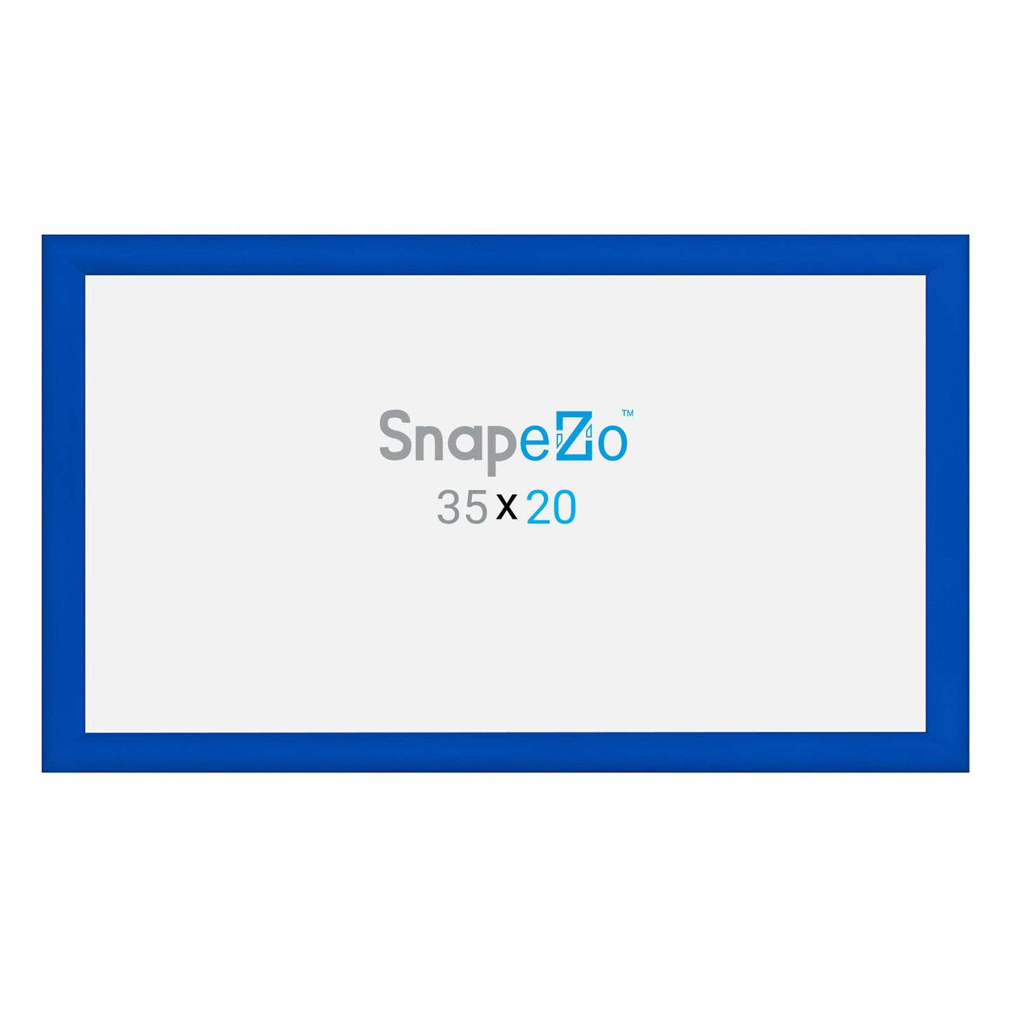 Load image into Gallery viewer, 20x35 Blue SnapeZo® Snap Frame - 1.2&amp;quot; Profile

