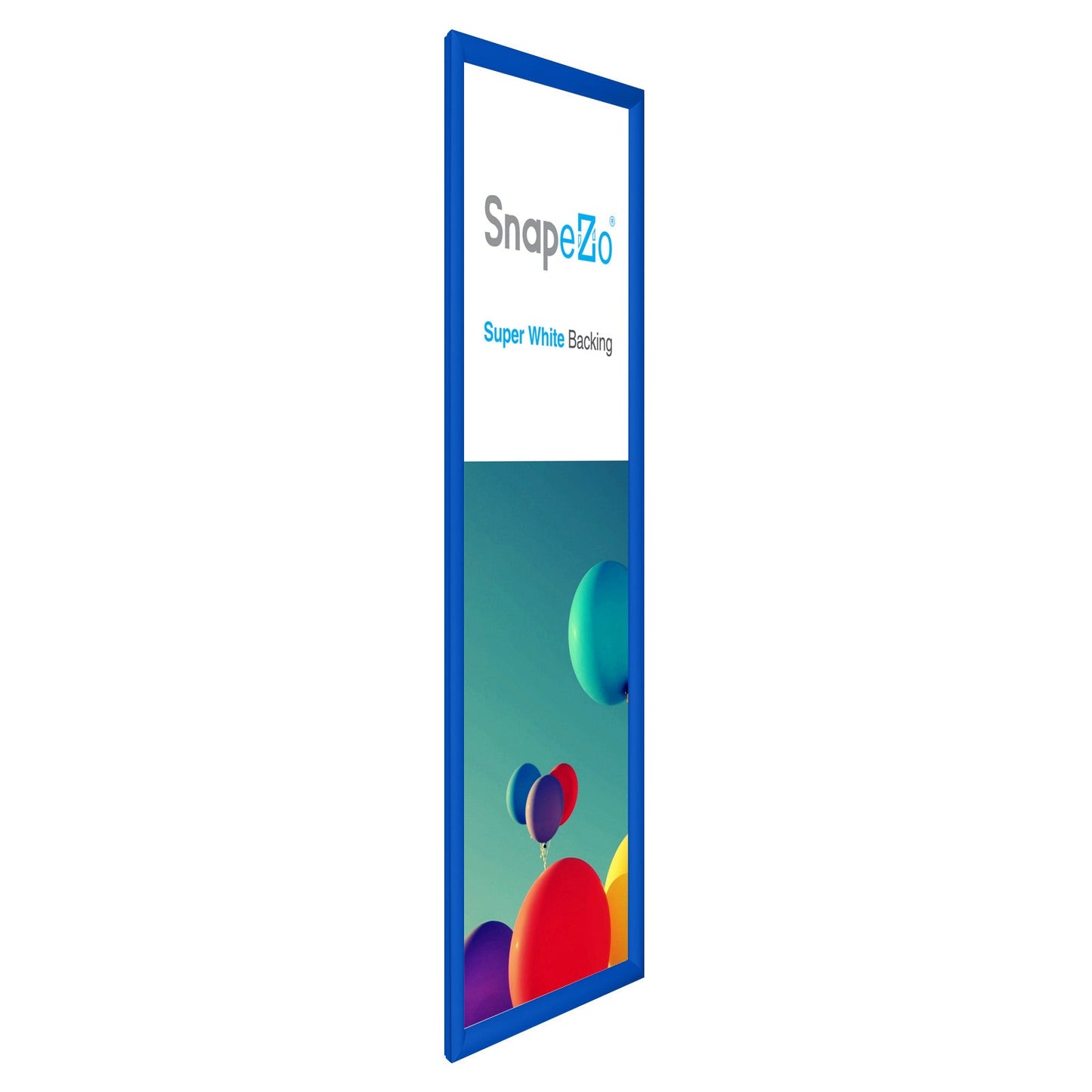 10x30 Blue SnapeZo® Snap Frame - 1.2" Profile