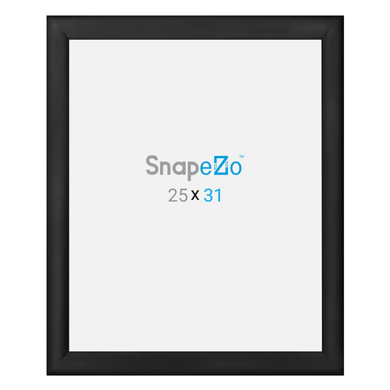 Load image into Gallery viewer, 25x31 Black SnapeZo® Snap Frame - 1.2&amp;quot; Profile

