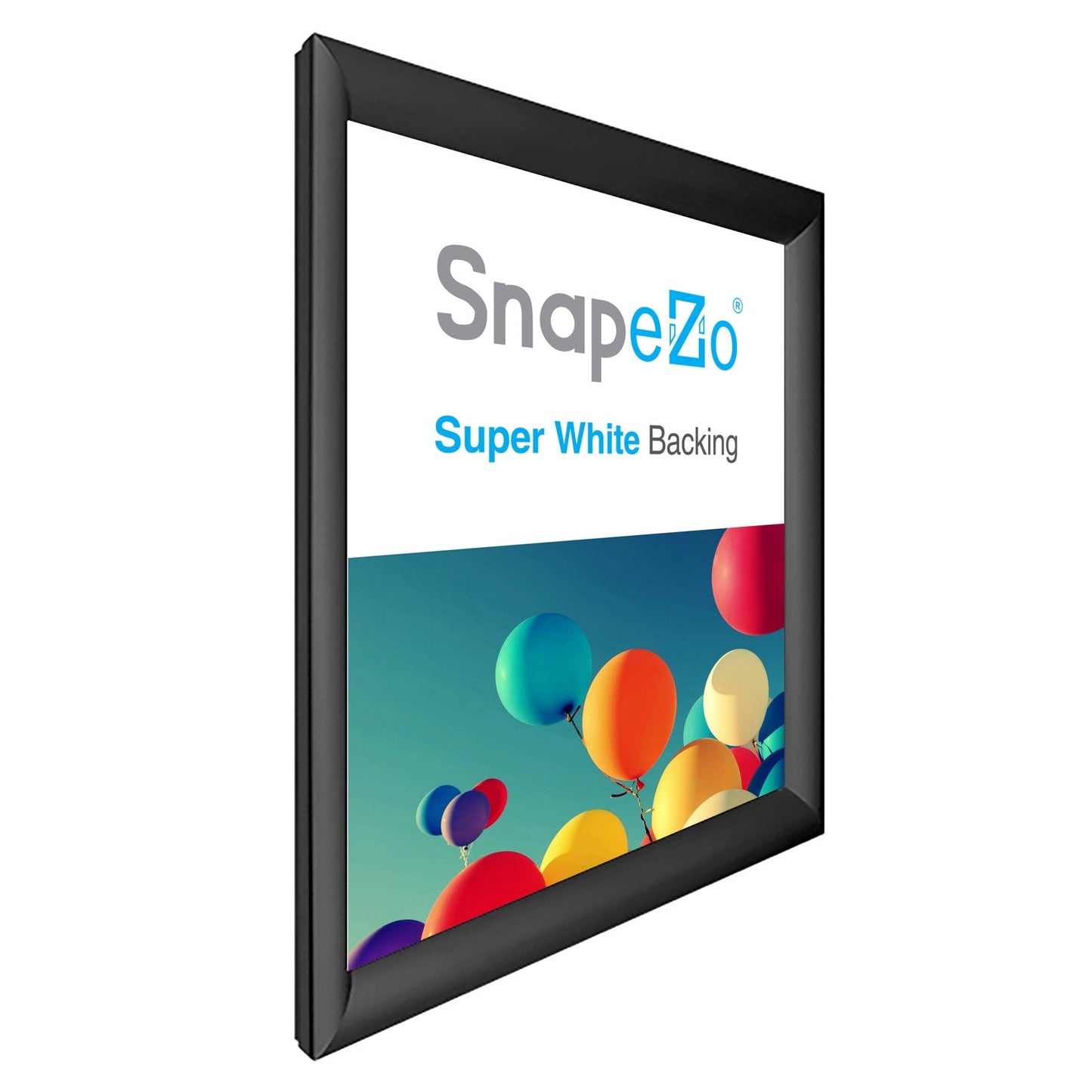 30x36 Black SnapeZo® Snap Frame - 1.2" Profile