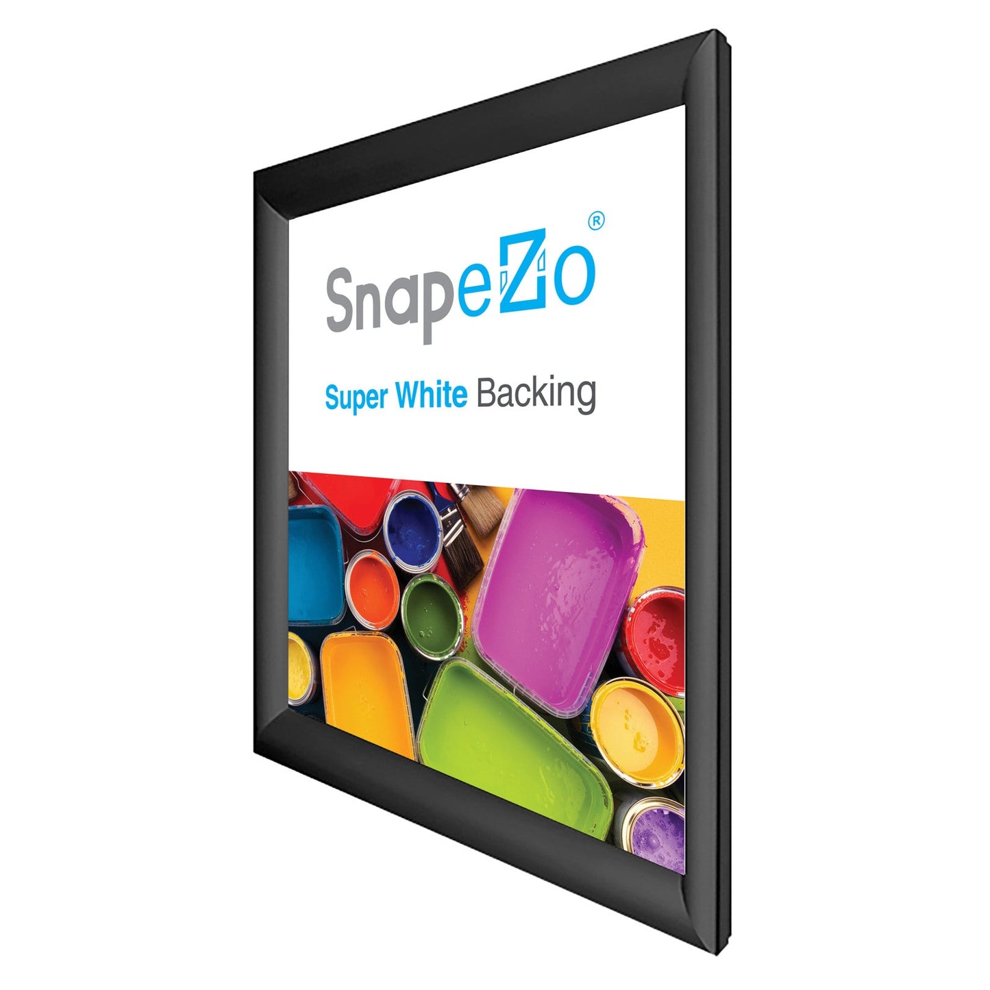 29x36 Black SnapeZo® Snap Frame - 1.2" Profile