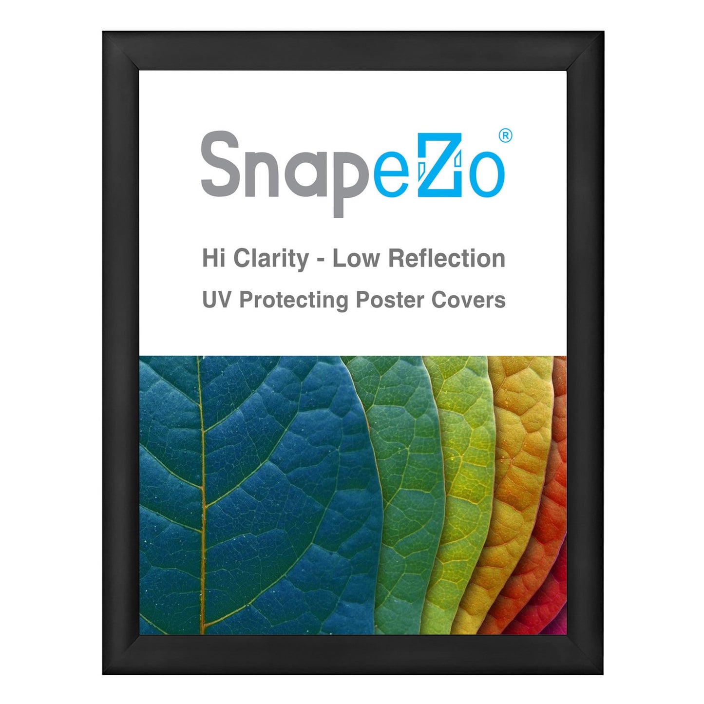 23x29 Black SnapeZo® Snap Frame - 1.2" Profile