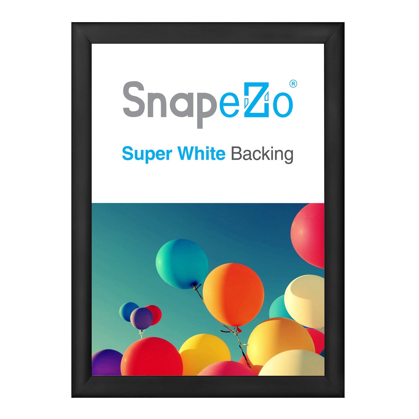 Load image into Gallery viewer, 25x36 Black SnapeZo® Snap Frame - 1.2&amp;quot; Profile
