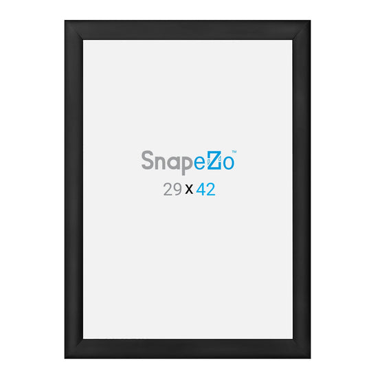 Load image into Gallery viewer, 29x42 Black SnapeZo® Snap Frame - 1.2&amp;quot; Profile
