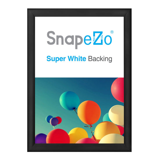 28x40 Black SnapeZo® Snap Frame - 1.2" Profile