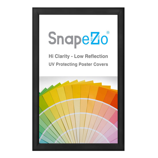 21x34 Black SnapeZo® Snap Frame - 1.2" Profile