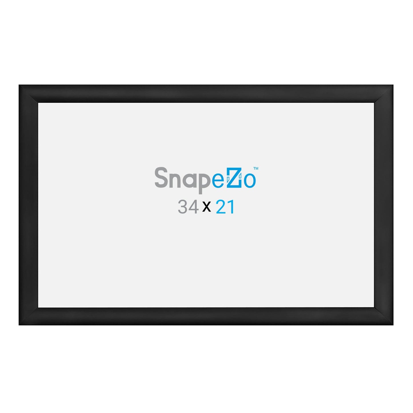 Load image into Gallery viewer, 21x34 Black SnapeZo® Snap Frame - 1.2&amp;quot; Profile
