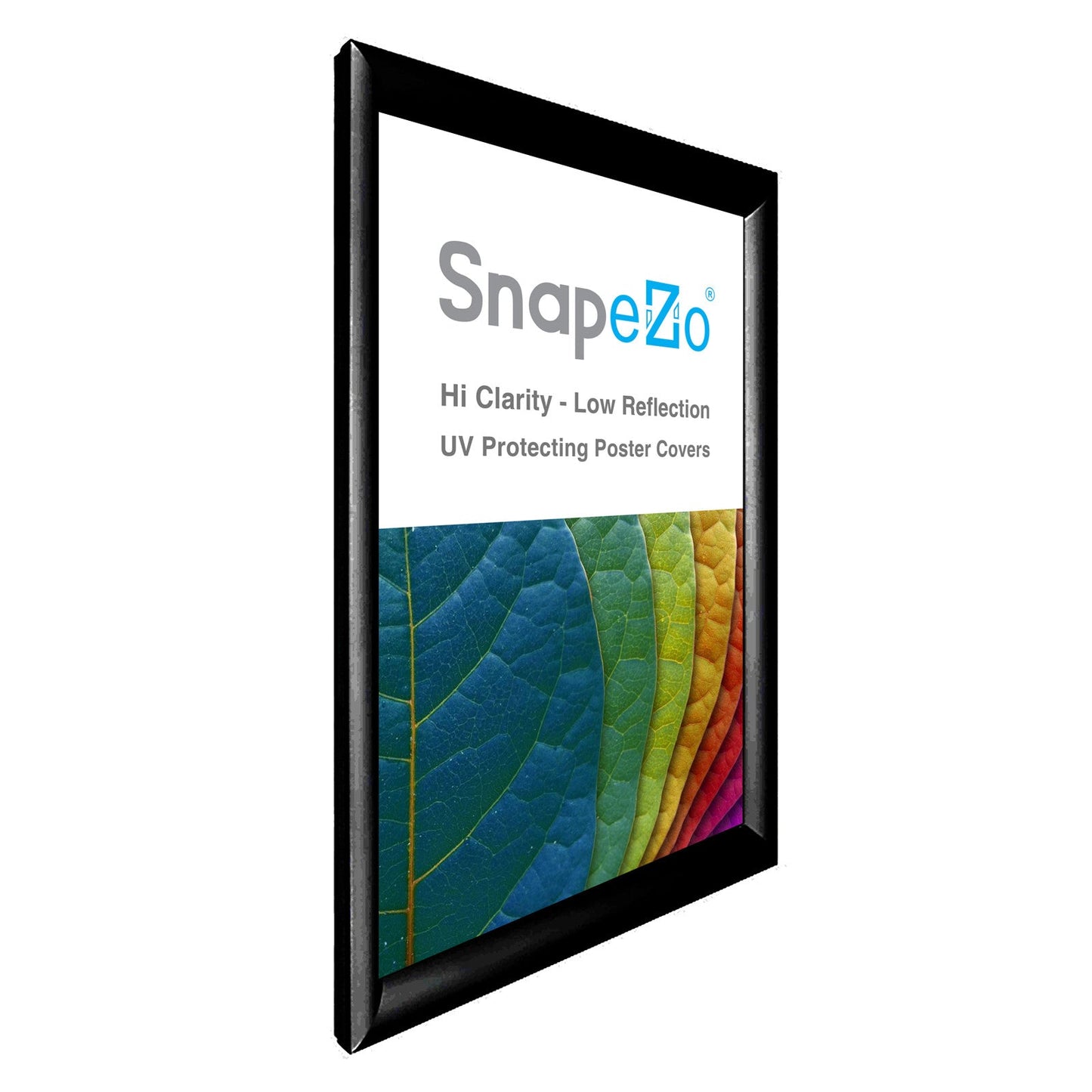 Load image into Gallery viewer, 21x34 Black SnapeZo® Snap Frame - 1.2&amp;quot; Profile
