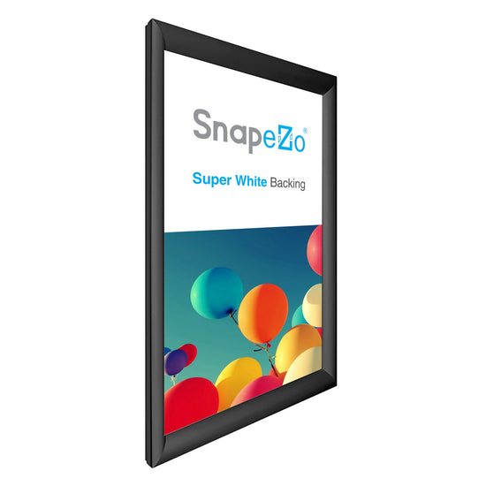 18x30 Black SnapeZo® Snap Frame - 1.2" Profile