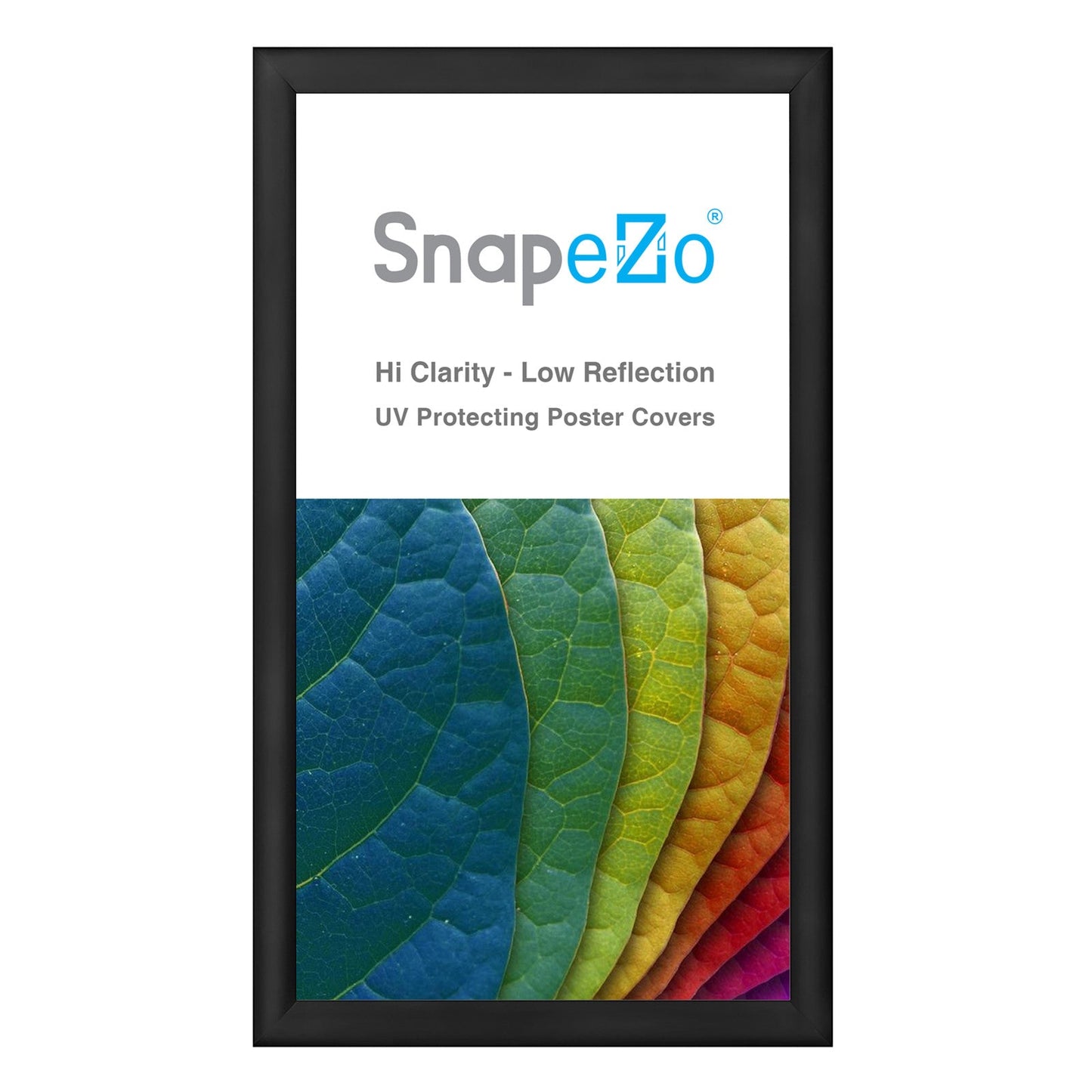 Load image into Gallery viewer, 20x35 Black SnapeZo® Snap Frame - 1.2&amp;quot; Profile
