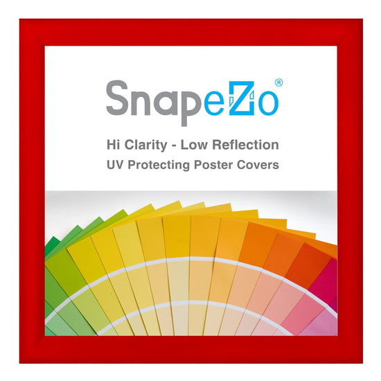 33x33 Red SnapeZo® Snap Frame - 1.2" Profile
