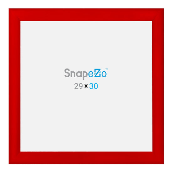 29x30 Red SnapeZo® Snap Frame - 1.2" Profile