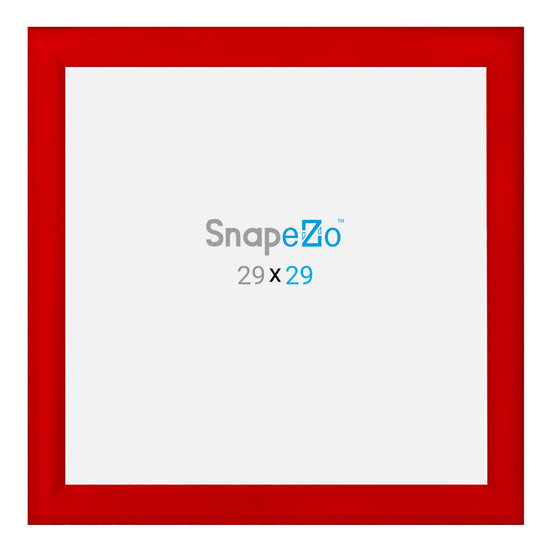 Load image into Gallery viewer, 29x29 Red SnapeZo® Snap Frame - 1.2&amp;quot; Profile
