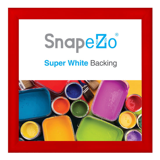 Load image into Gallery viewer, 29x29 Red SnapeZo® Snap Frame - 1.2&amp;quot; Profile
