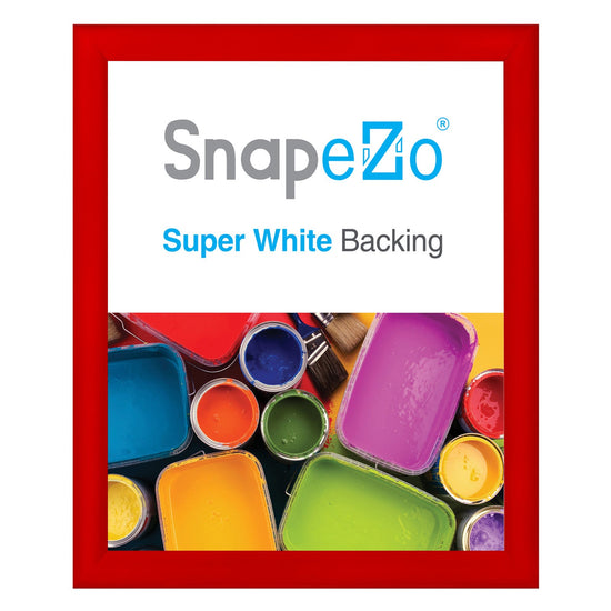 29x36 Red SnapeZo® Snap Frame - 1.2" Profile