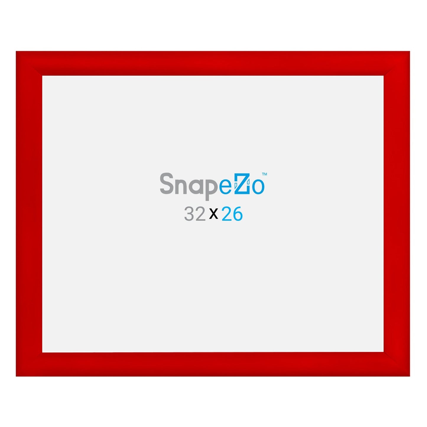 Load image into Gallery viewer, 26x32 Red SnapeZo® Snap Frame - 1.2&amp;quot; Profile
