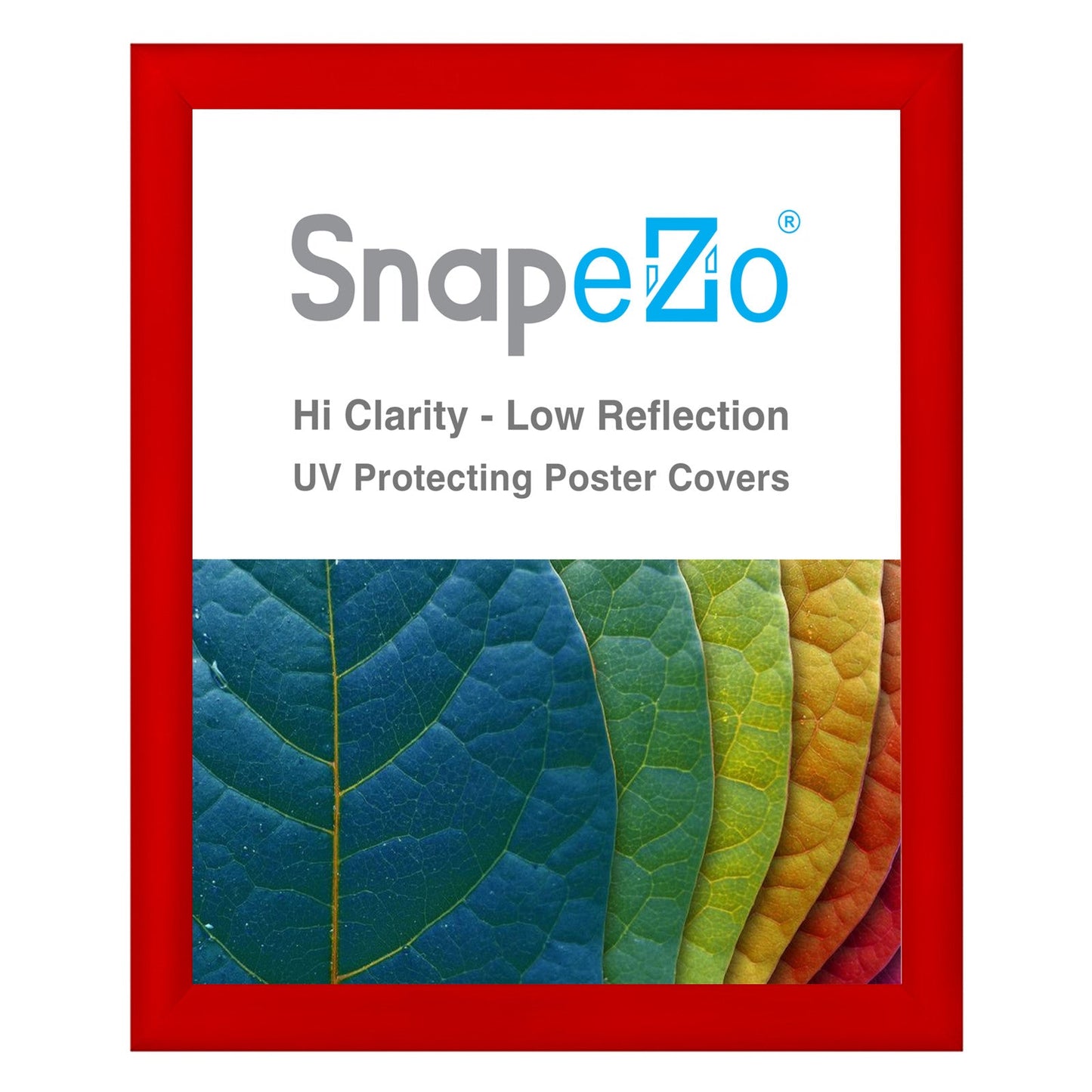 25x31 Red SnapeZo® Snap Frame - 1.2" Profile