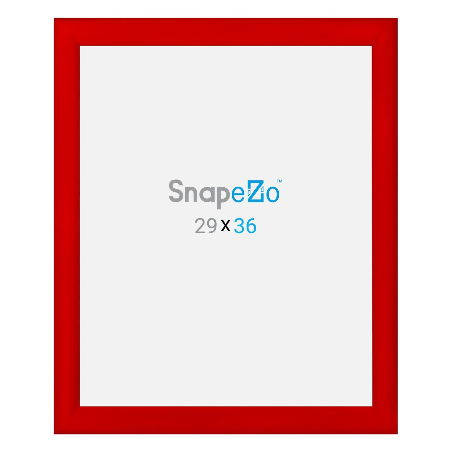 29x36 Red SnapeZo® Snap Frame - 1.2" Profile