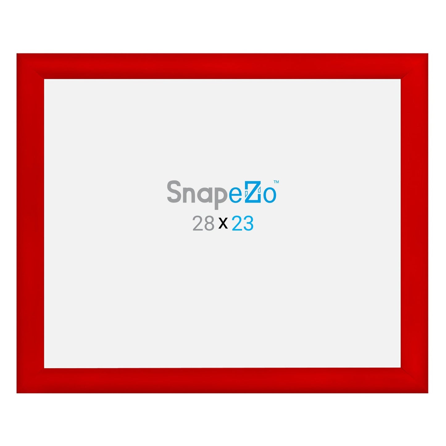 23x28 Red SnapeZo® Snap Frame - 1.2" Profile