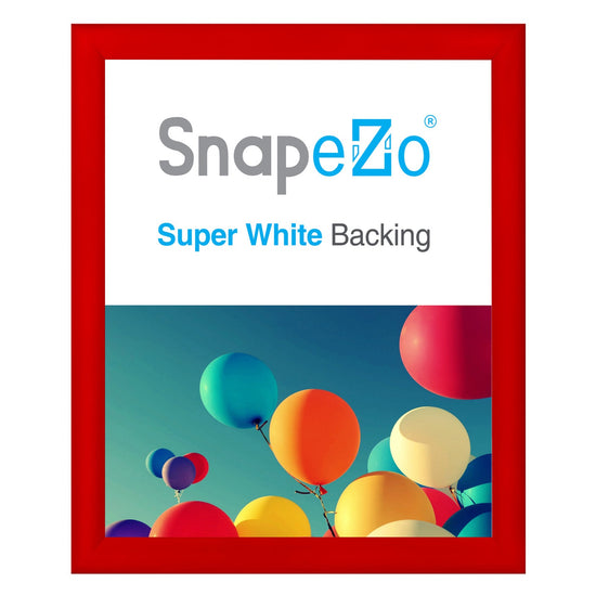 Load image into Gallery viewer, 26x32 Red SnapeZo® Snap Frame - 1.2&amp;quot; Profile
