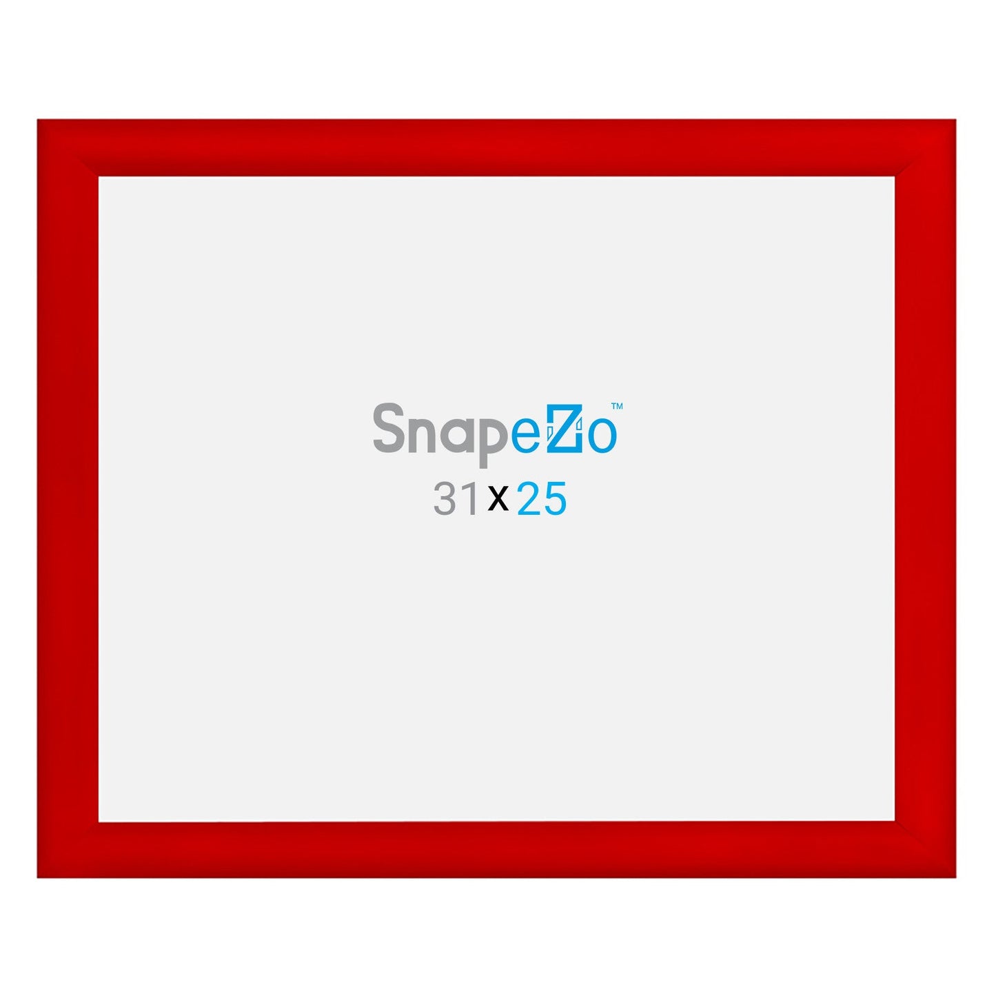 25x31 Red SnapeZo® Snap Frame - 1.2" Profile