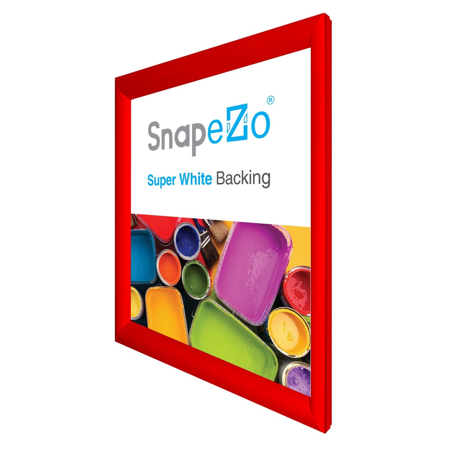 Load image into Gallery viewer, 23x27 Red SnapeZo® Snap Frame - 1.2&amp;quot; Profile
