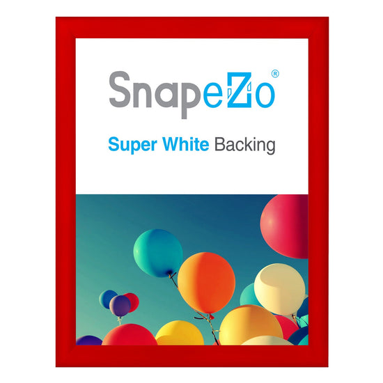 Load image into Gallery viewer, 24x30 Red SnapeZo® Snap Frame - 1.2&amp;quot; Profile
