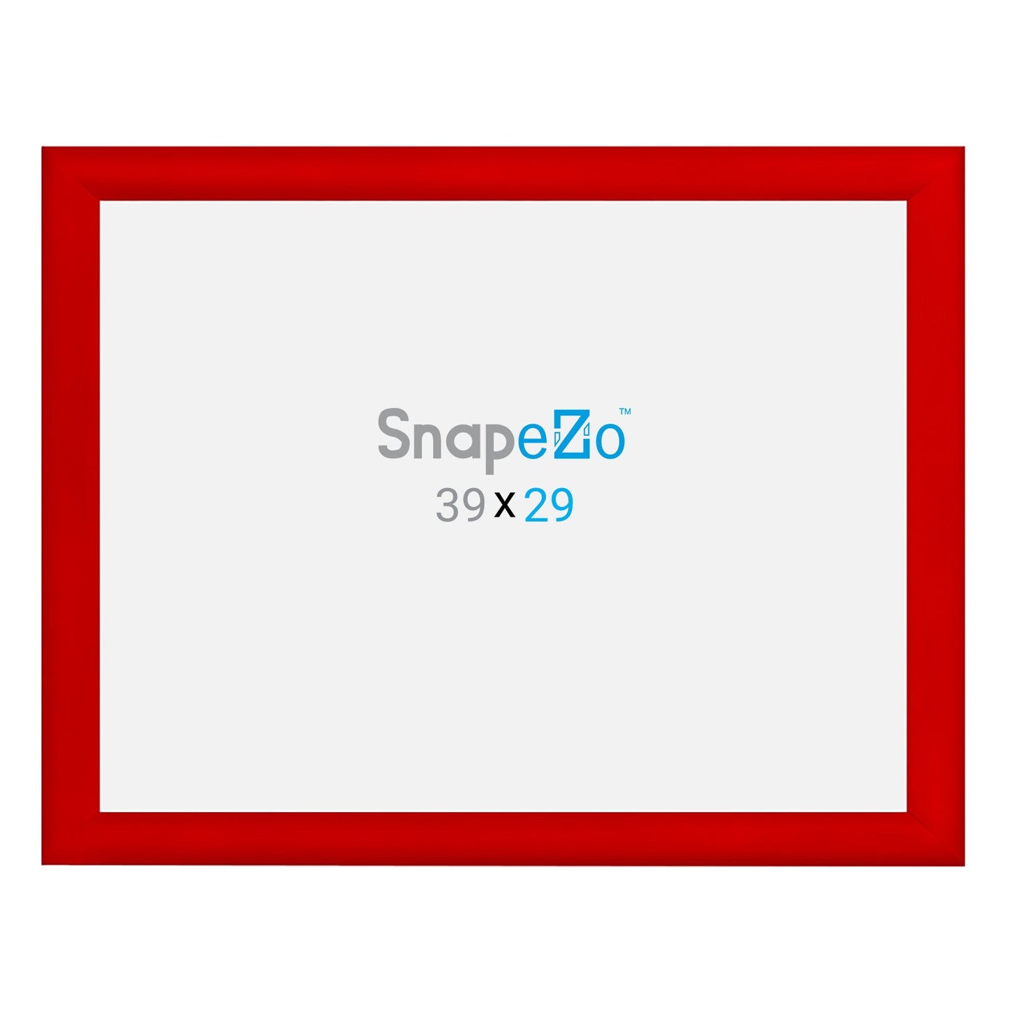 Load image into Gallery viewer, 29x39 Red SnapeZo® Snap Frame - 1.2&amp;quot; Profile
