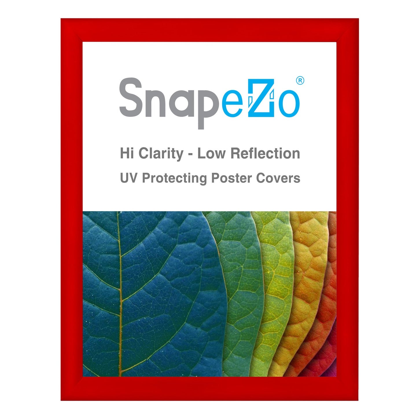 27x36 Red SnapeZo® Snap Frame - 1.2" Profile