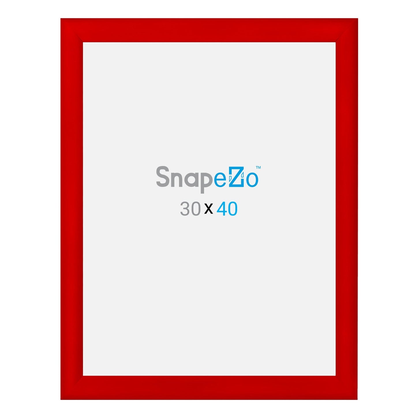 Load image into Gallery viewer, 30x40 Red SnapeZo® Snap Frame - 1.2&amp;quot; Profile
