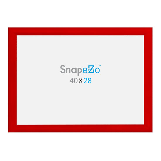28x40 Red SnapeZo® Snap Frame - 1.2" Profile
