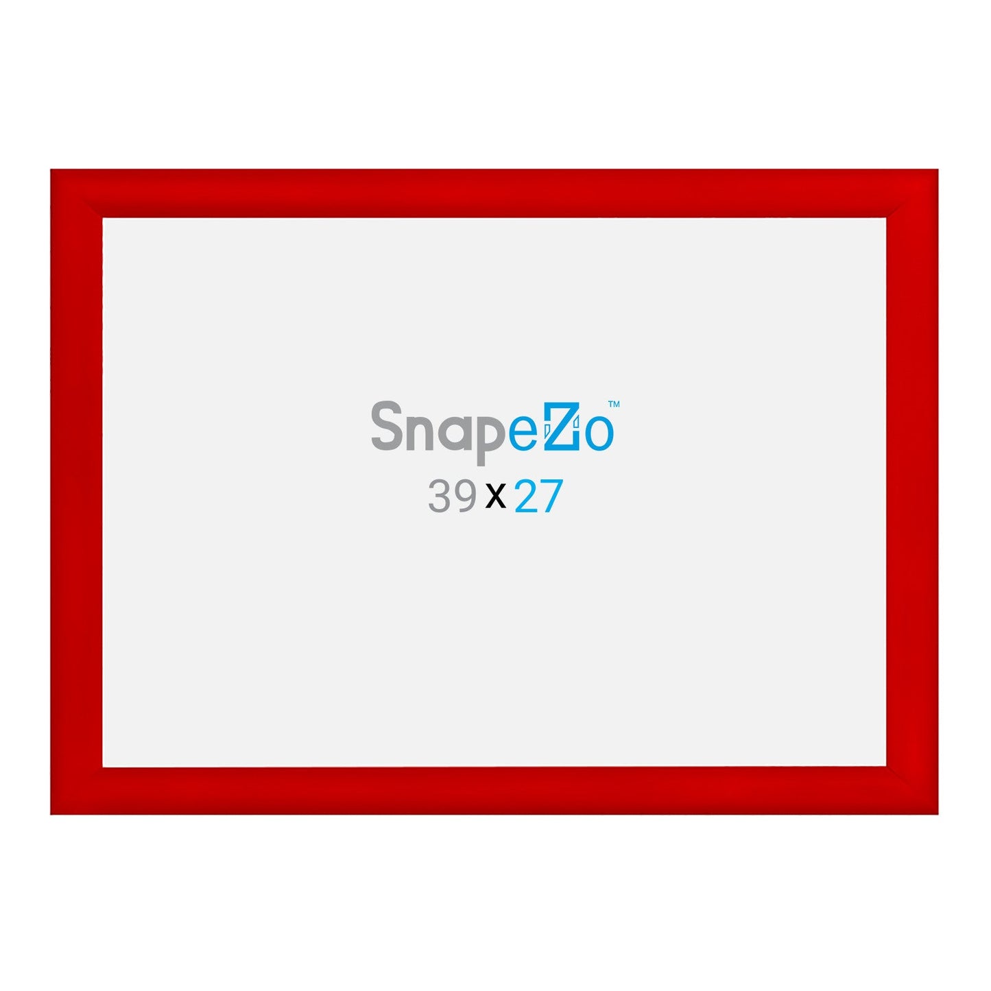 Load image into Gallery viewer, 27x39 Red SnapeZo® Snap Frame - 1.2&amp;quot; Profile
