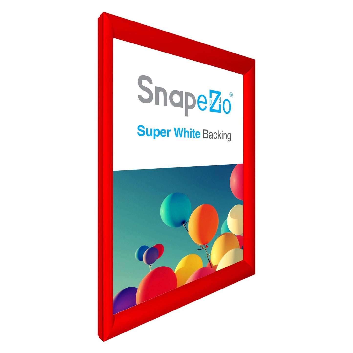 28x40 Red SnapeZo® Snap Frame - 1.2" Profile