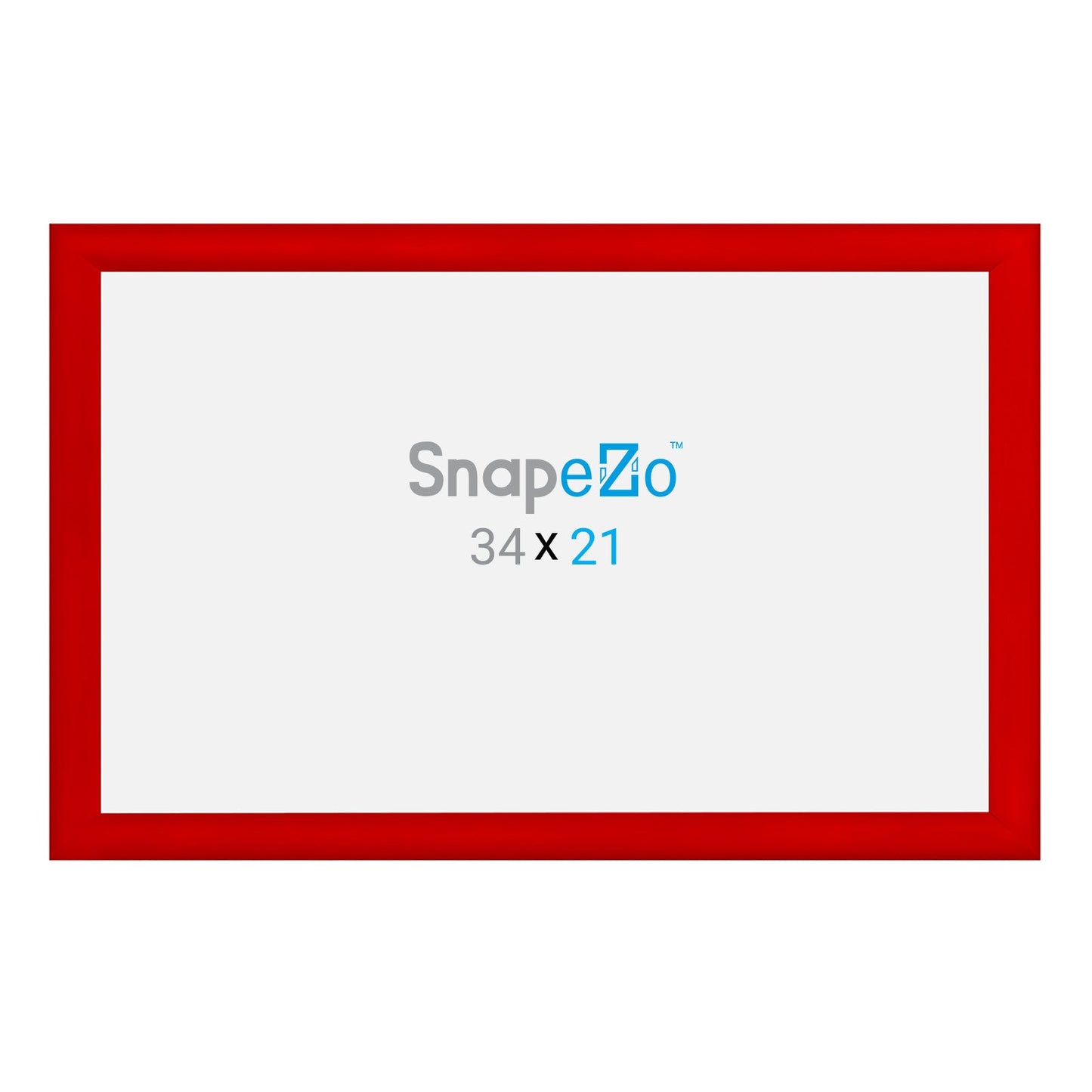 Load image into Gallery viewer, 21x34 Red SnapeZo® Snap Frame - 1.2&amp;quot; Profile
