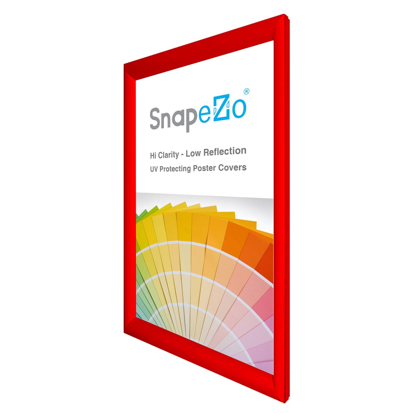 Load image into Gallery viewer, 18x30 Red SnapeZo® Snap Frame - 1.2&amp;quot; Profile

