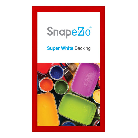 20x35 Red SnapeZo® Snap Frame - 1.2" Profile