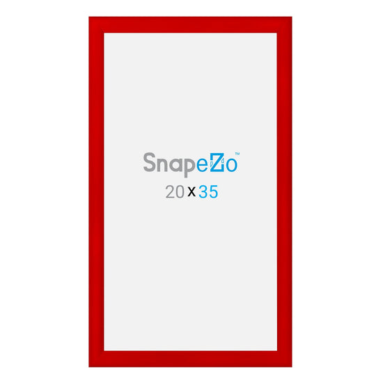 20x35 Red SnapeZo® Snap Frame - 1.2" Profile