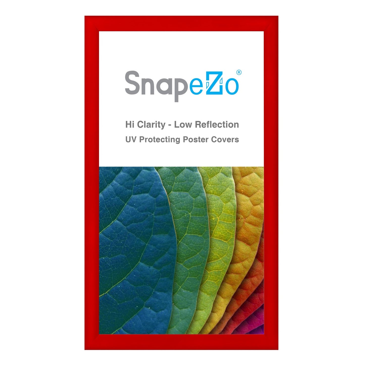 20x35 Red SnapeZo® Snap Frame - 1.2" Profile